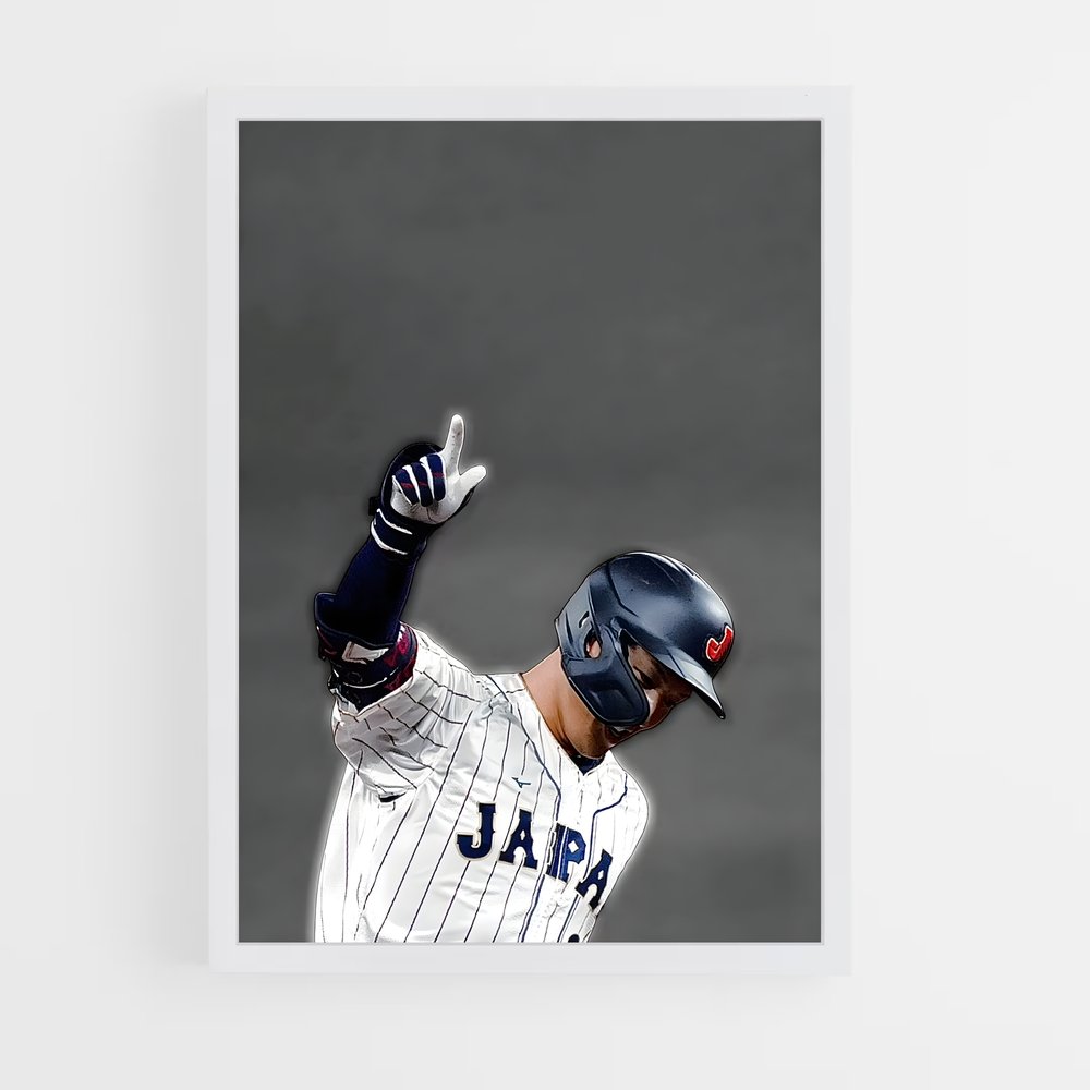 Poster L'Art du Swing – affiche Baseball (vue 3)